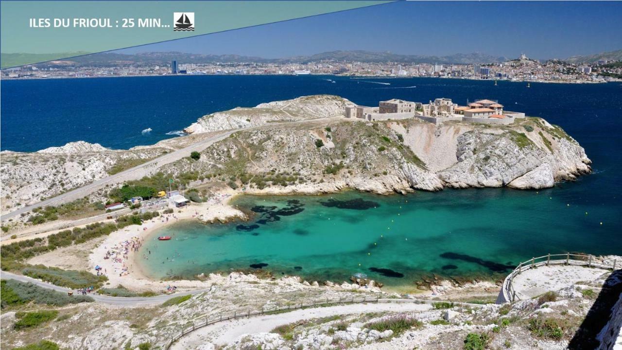 Happy T1 Tout Equipe - Confort - Vieux Port Marseille Luaran gambar