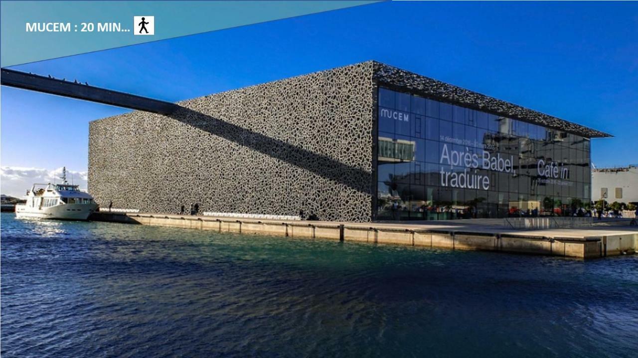Happy T1 Tout Equipe - Confort - Vieux Port Marseille Luaran gambar